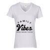 Heavy Cotton Women's V-Neck T-Shirt Thumbnail